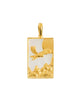 Rectangle Eagle Pendant