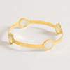 Forged Disc Bangle