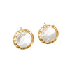 Forged Disc Earrings