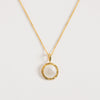 Forged Disc Necklace