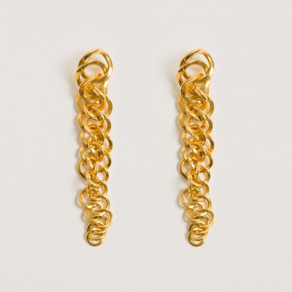 Sumba Versatile Earrings Gold