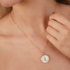 Opal Mother Of Pearl Necklace