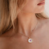 Amethyst Mother Of Pearl Necklace
