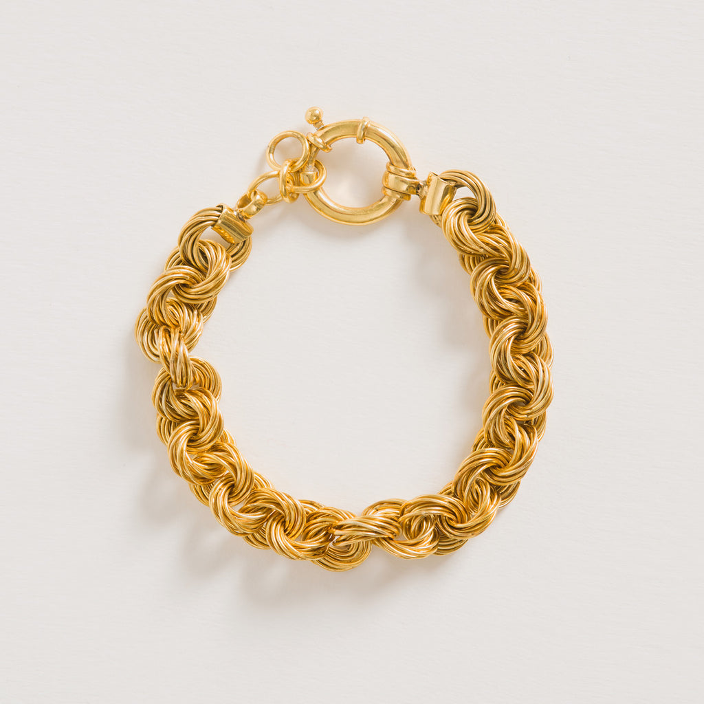 Sumba Circular Bracelet Gold