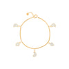 Petite Moon Bracelet, Gold