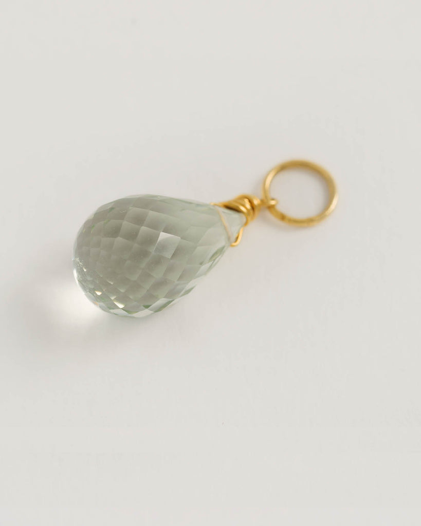 Green Quartz Charm