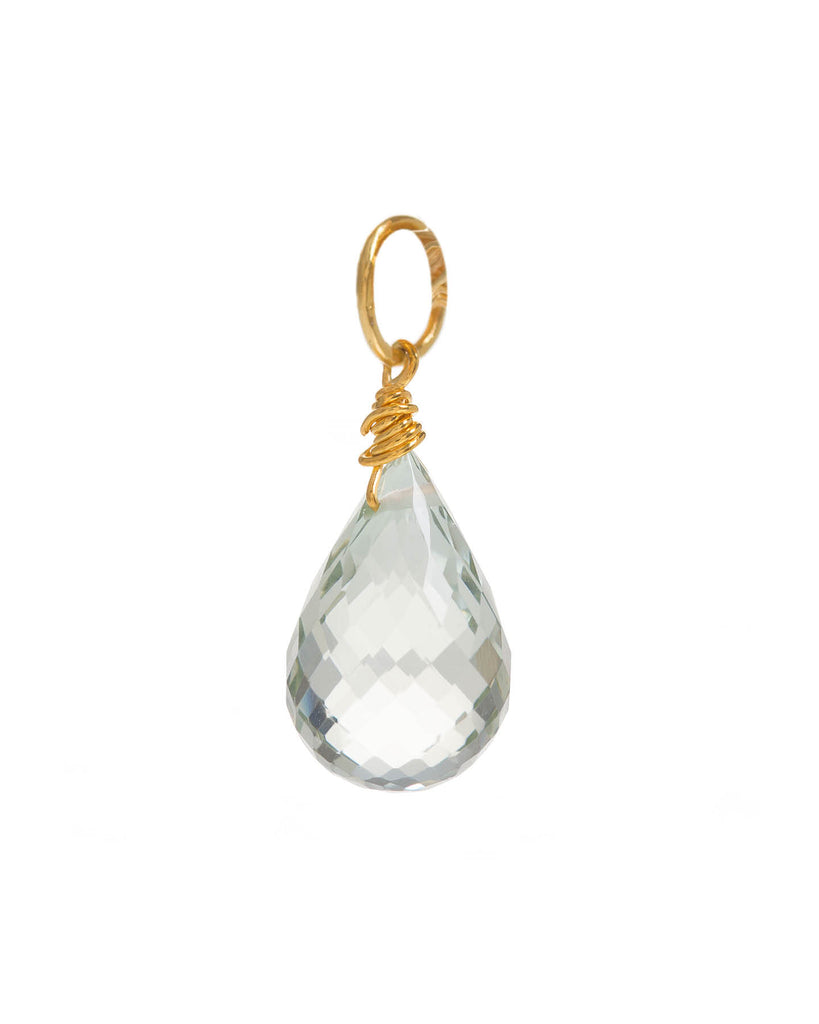 Green Quartz Charm