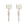 Hakuro Silver Mother of Pearl and Pearl Long Drops