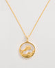 Leo, Gold Zodiac Necklace