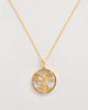 Libra, Gold Zodiac Necklace