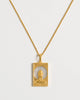 Rectangle Lion Necklace