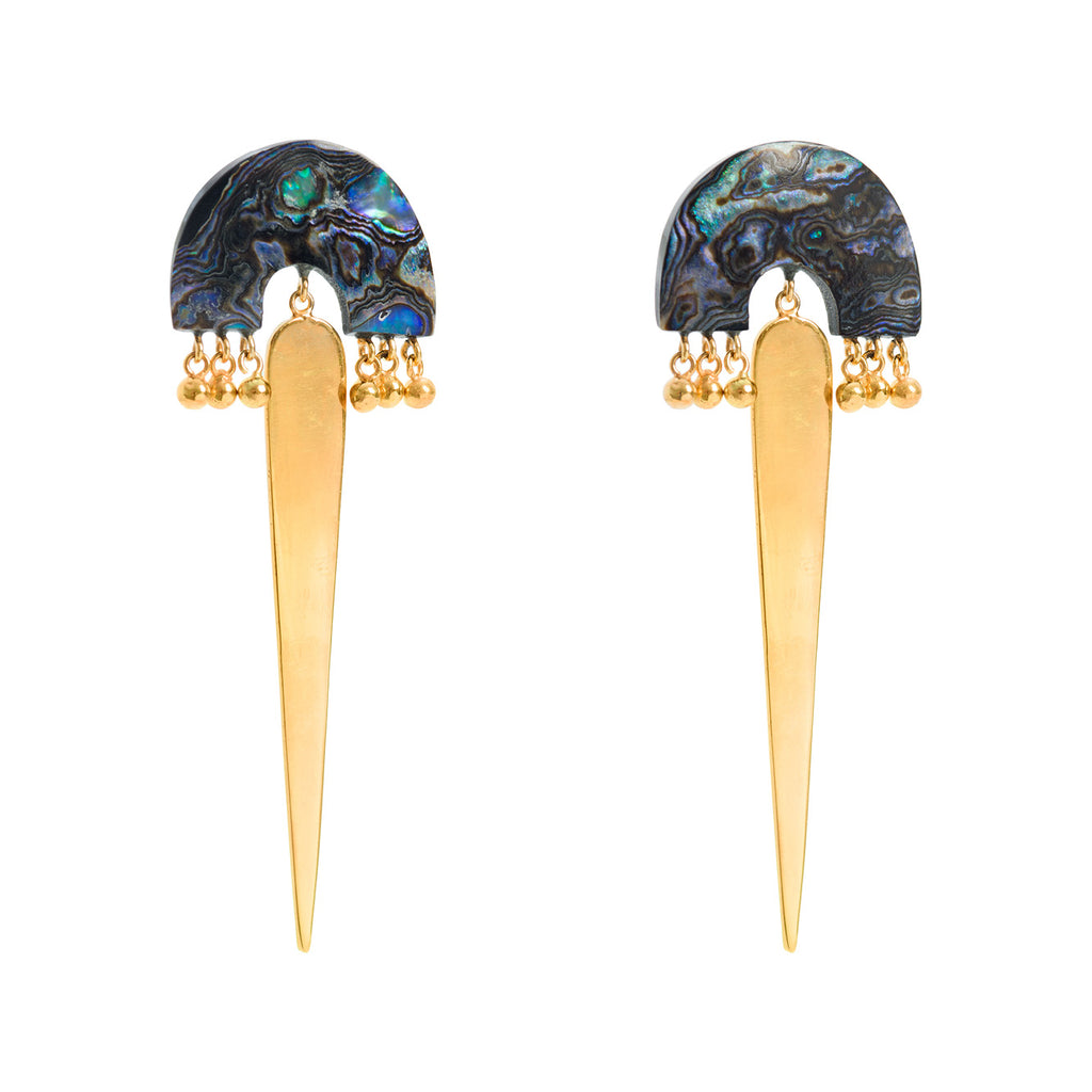 Maya Earrings | Gold | Freya Rose