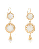 Warrioress Medallion Earrings