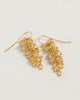 Gold Midi Crystal Drops