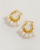 Mini Hoops with Detachable Pearls