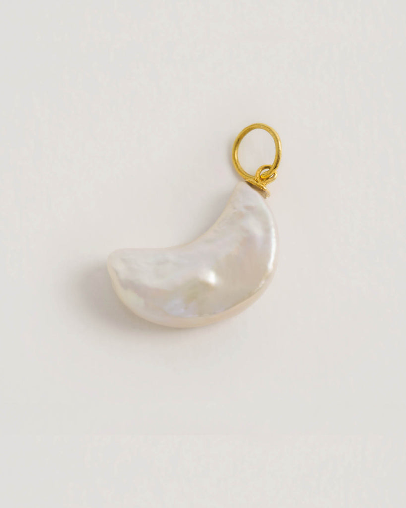 Moon Pearl Charm