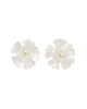 Mother of Pearl Flower Stud