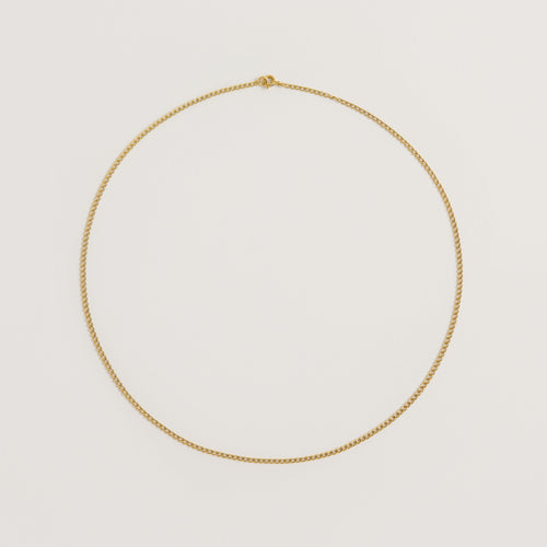 15inch 22ct Gold Vermeil Chain Necklace - Freya Rose Designer Necklace