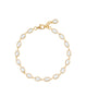 Oval Crystal Framed Bracelet