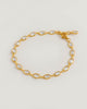 Oval Crystal Framed Bracelet