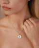 Peridot Mother of Pearl Necklace