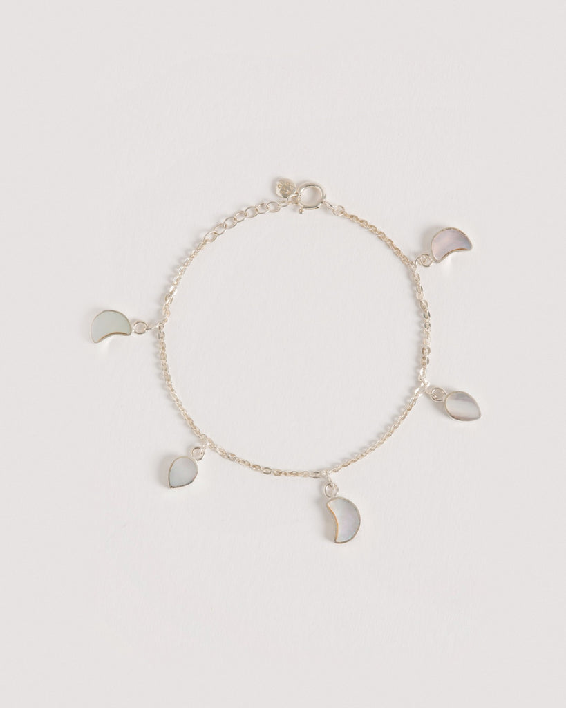 Petite Moon Bracelet Silver