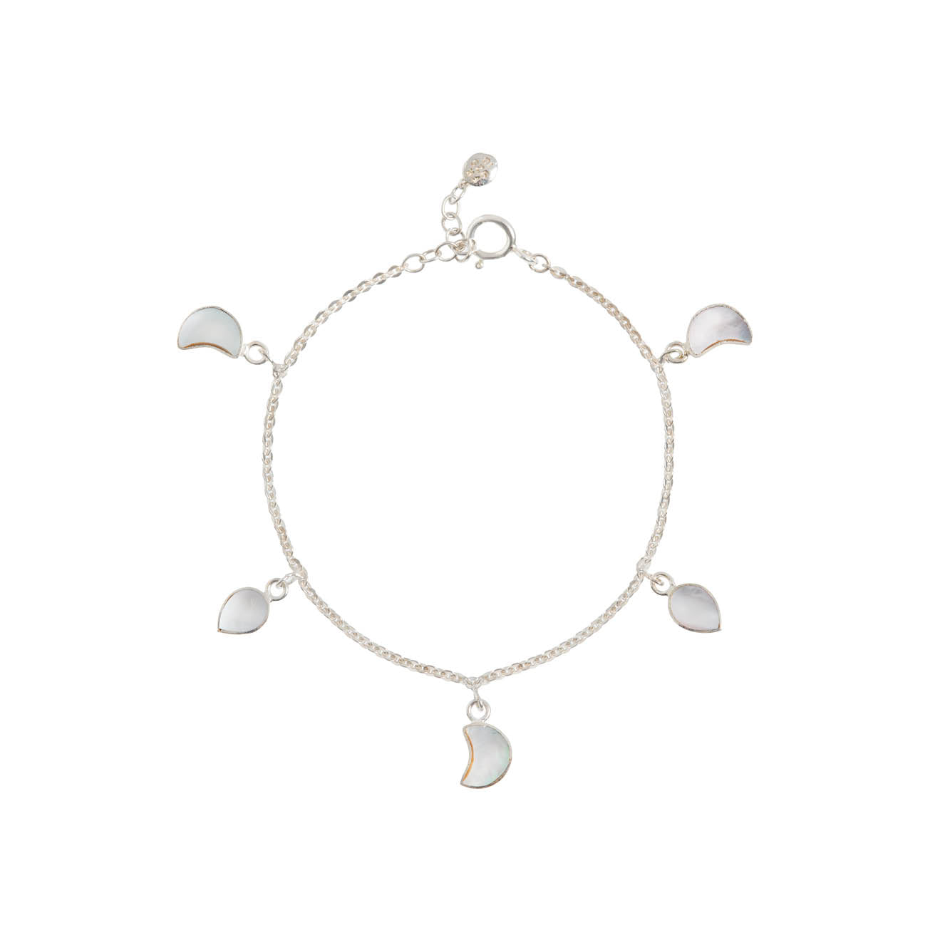 Petite Moon Bracelet Silver