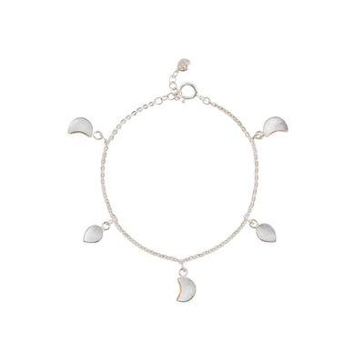 Petite Moon Bracelet Silver