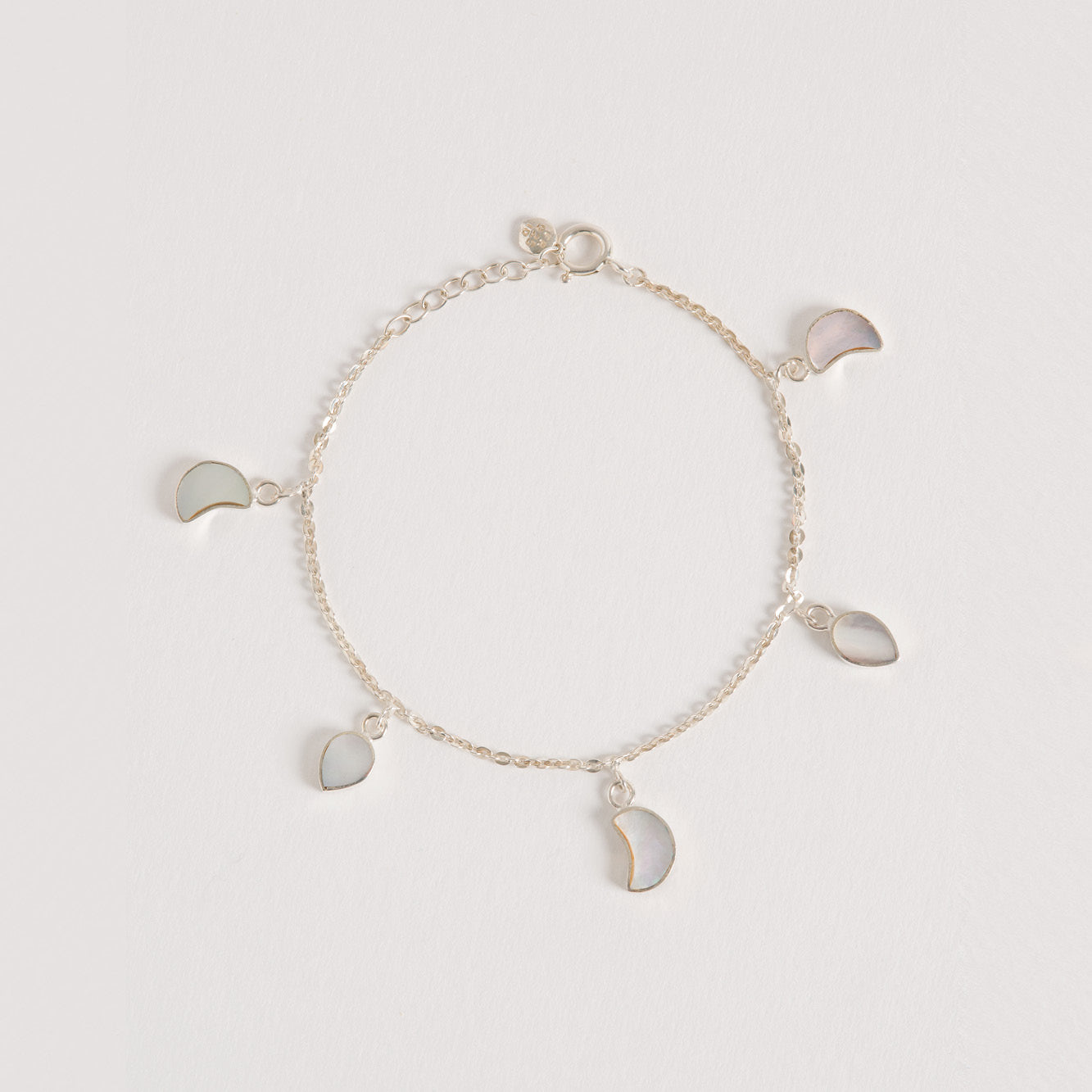 Petite Moon Bracelet Silver