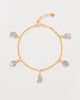 Petite Moon Bracelet, Gold
