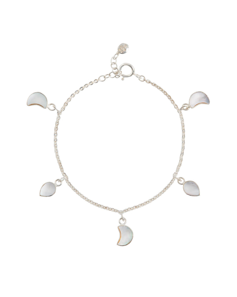 Petite Moon Bracelet Silver