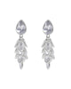 Petite Silver Crystal Drops