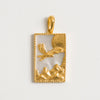 Rectangle Eagle Pendant