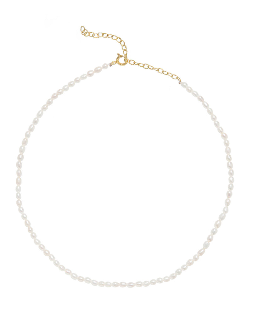 Rice Pearl Necklace