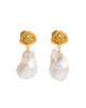 Rose Baroque Pearl Drops