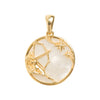 Sagittarius Gold Zodiac Pendant Cut Out