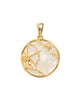 Sagittarius, Gold Zodiac Pendant
