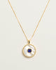 Sapphire Mother Of Pearl Necklace