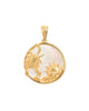 Scorpio, Gold Zodiac Pendant