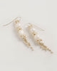 Silver Baroque Pearl Long Drops