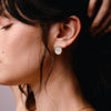 Forged Disc Earrings