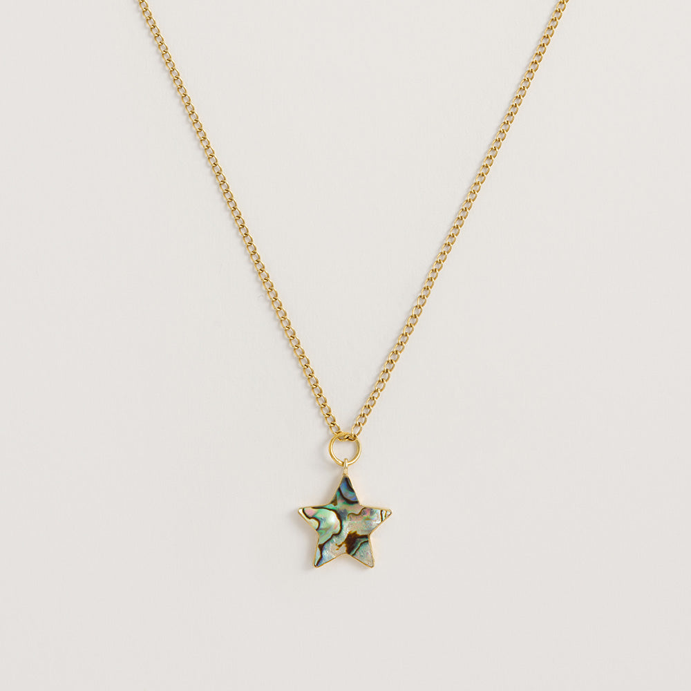 Necklace with Paua Star