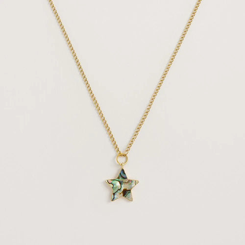 Necklace with Paua Star