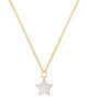Star Pendant 18ct Gold Plated Necklace