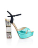 Freya Rose Suki Blue — a wearable work of art with a hand-finished Mother of Pearl heel