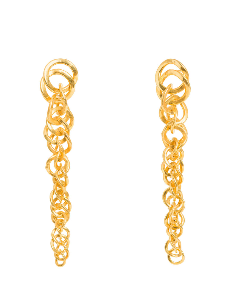 Sumba Versatile Earrings Gold