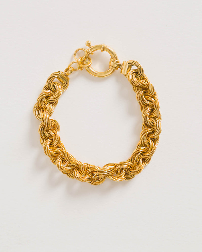 Sumba Circular Bracelet Gold