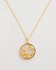 Taurus, Gold Zodiac Necklace