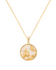 Taurus, Gold Zodiac Necklace