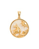 Taurus, Gold Zodiac Pendant